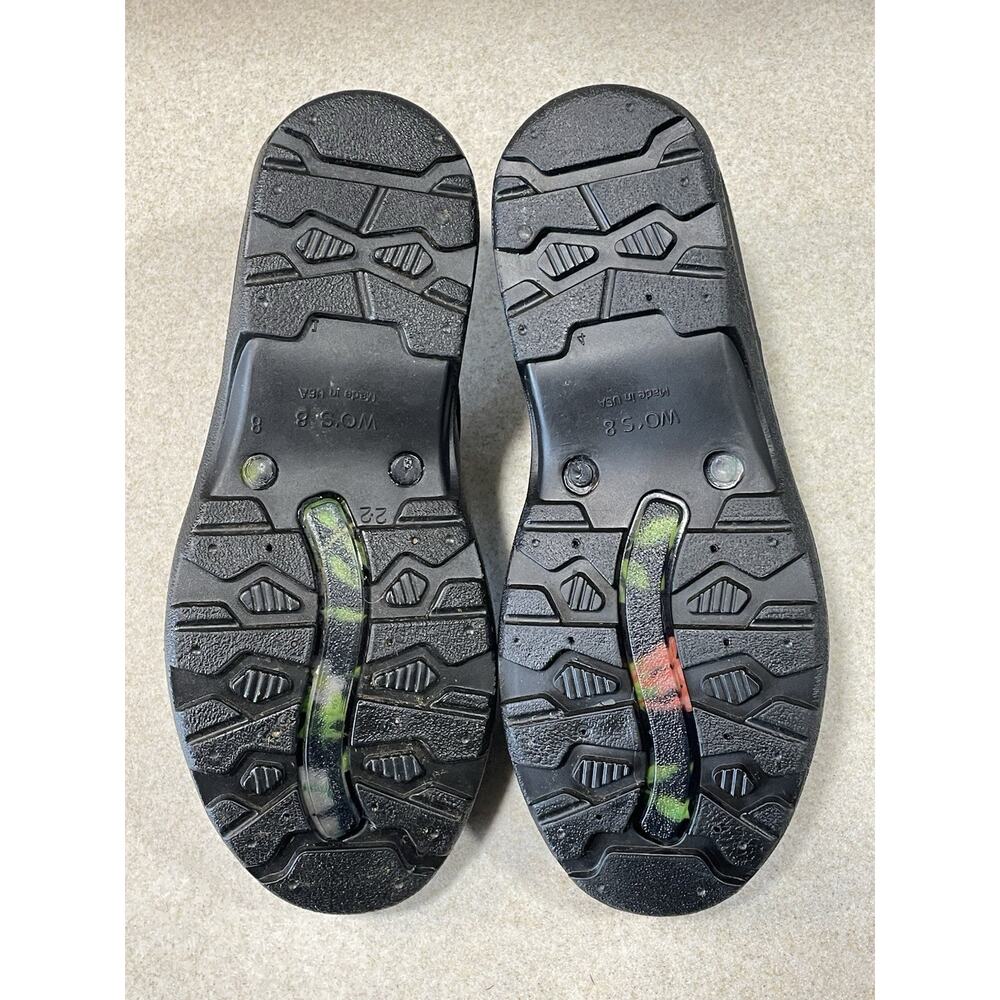 Sloggers Waterproof Flower Slip On Garden Shoes Meadow Black Women’s Size 8 - Picture 7 of 8
